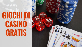 Giochi casino gratis: scopri i migliori presenti nei casinò italiani online